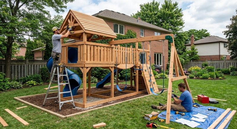 Play Set Installation in Alpharetta, GA