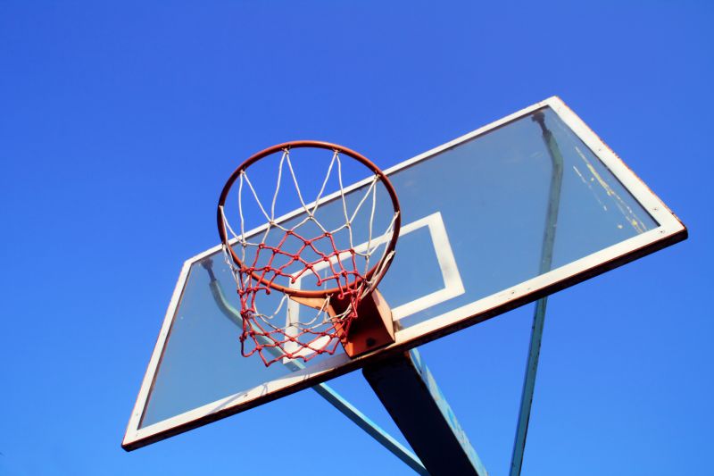 Backboard and Pole Detail