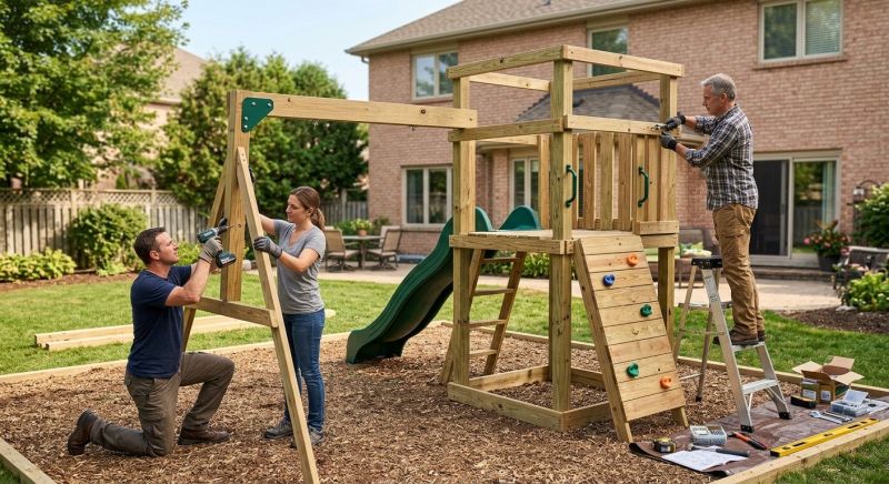 Jungle Gym Installation in Arvada, CO