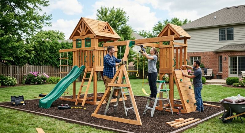 Playground Installation in Littleton, CO