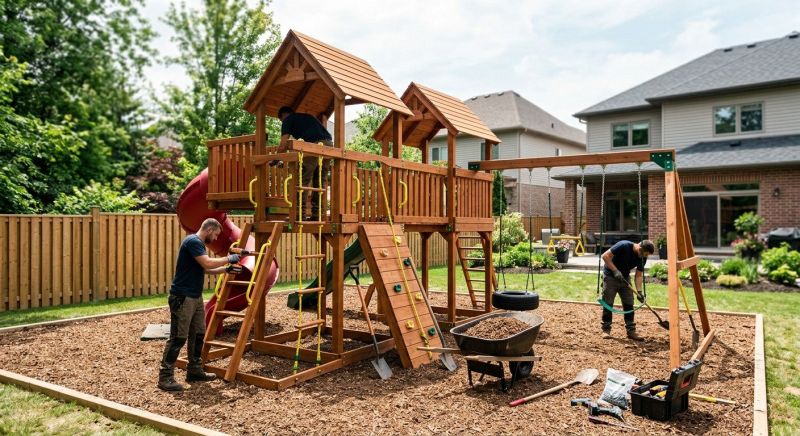 Playground Installation in Denver, CO